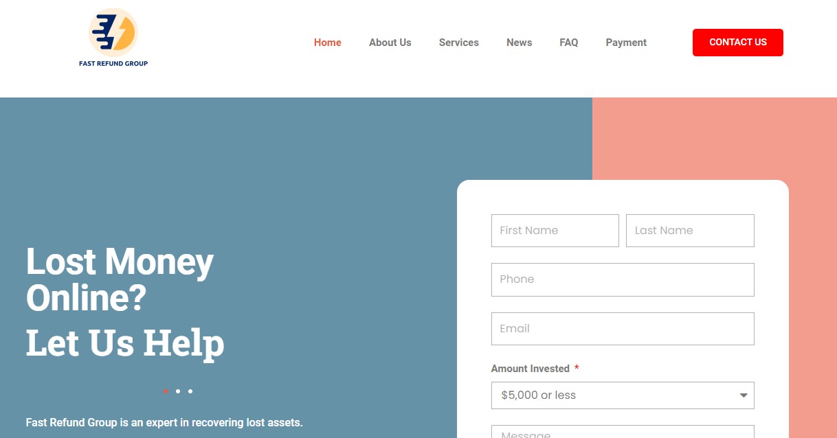 Fast Refund Group Website