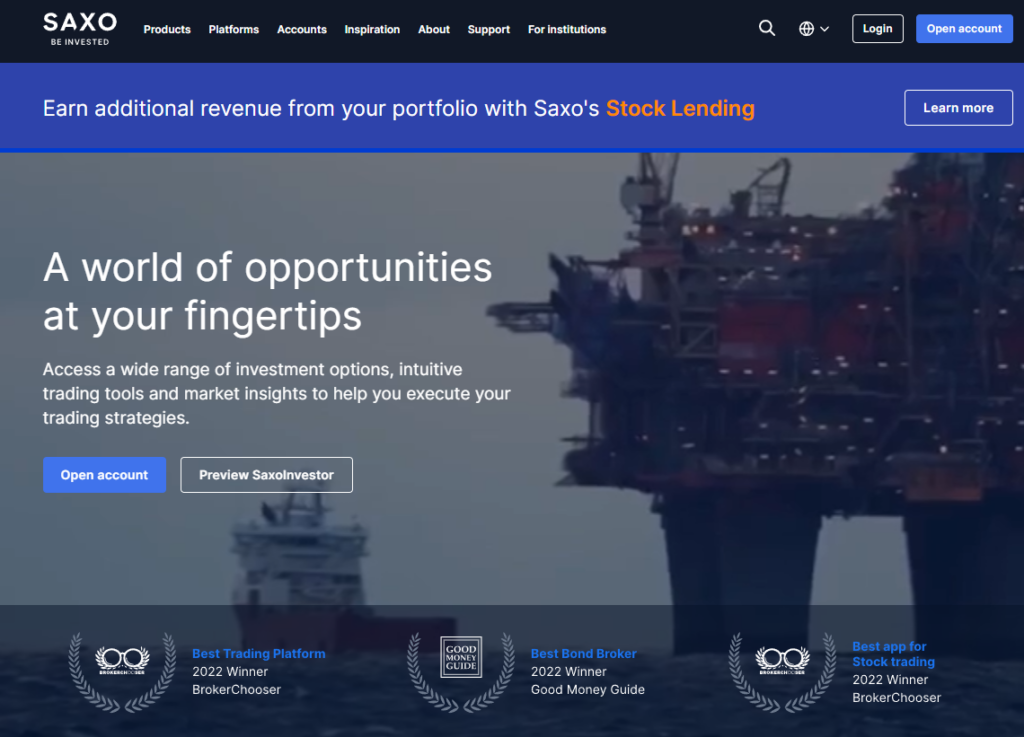 Saxo Bank Review