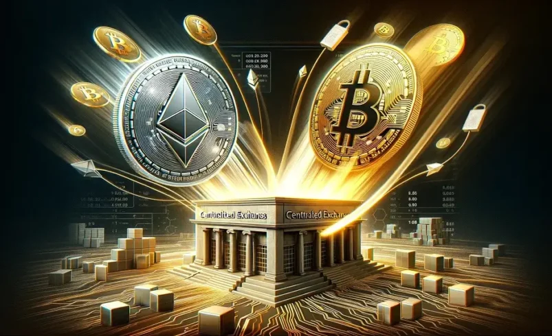 Investors Withdraw Huge Amounts of BTC and ETH from Centralized Exchanges