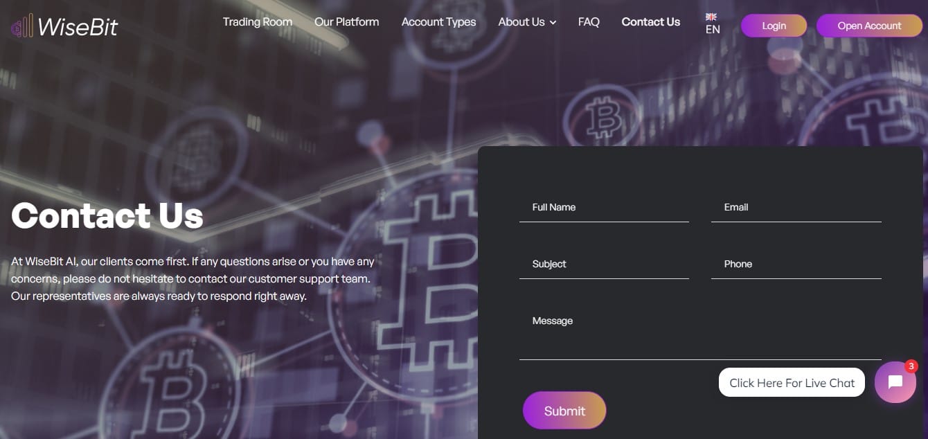 WiseBit.AI Customer Support